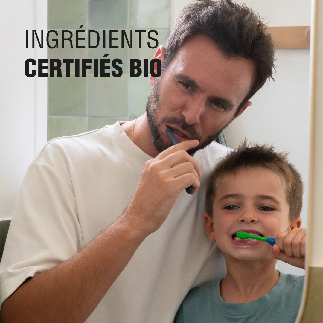 Dentifrice enfant certifié bio - Fraise - Image 3