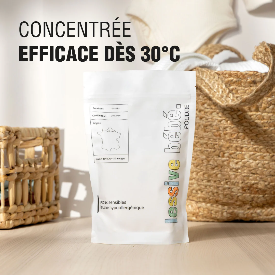 Kit de départ lessive poudre bébé et peaux sensibles - Image 6