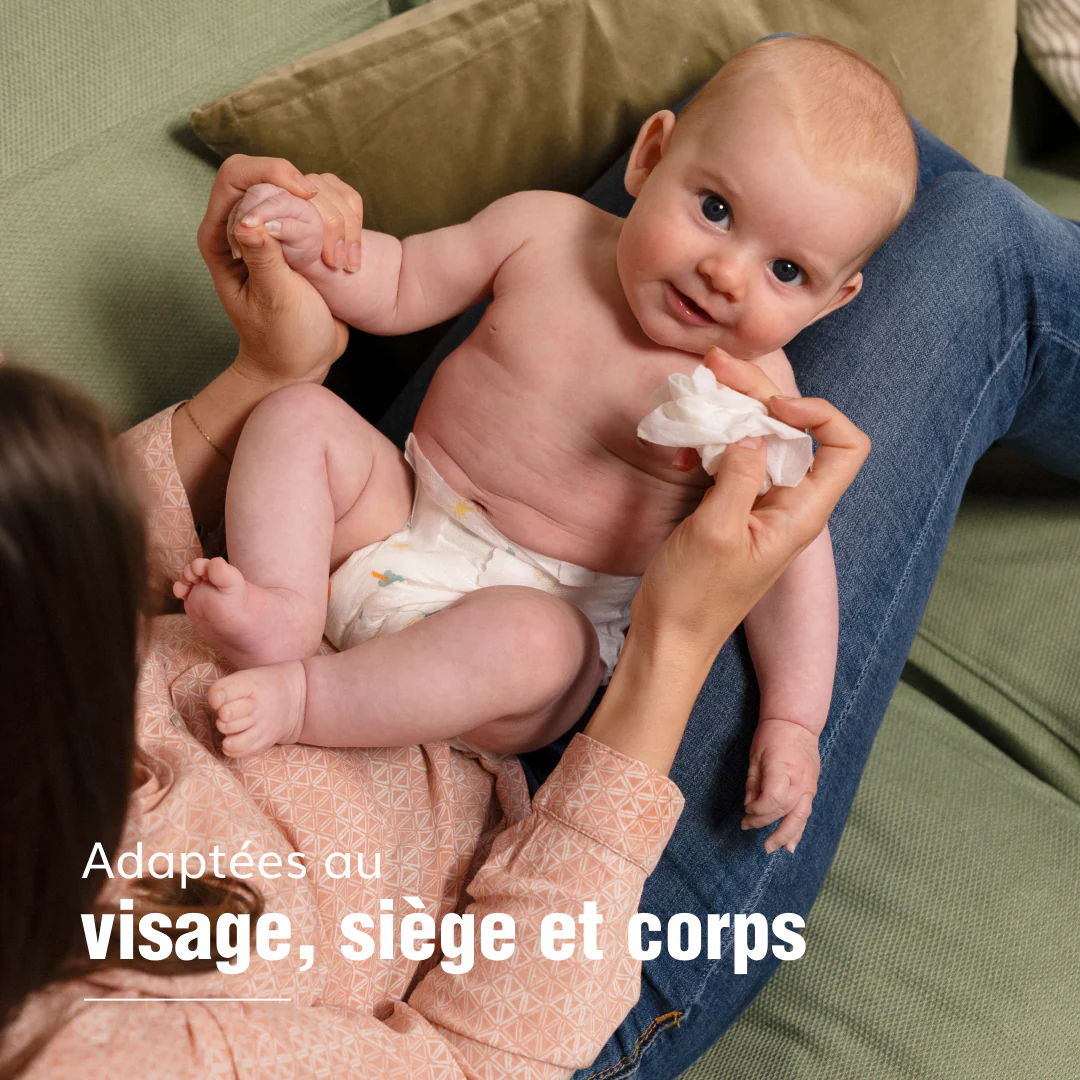 Lingettes nettoyantes bébé x3 - Image 6