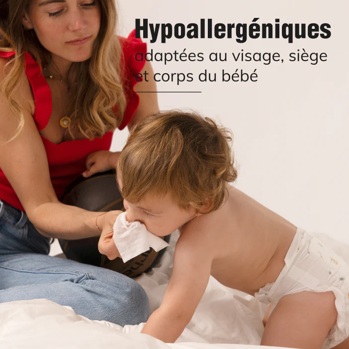 Lingettes nettoyantes bébé x3 - Image 3